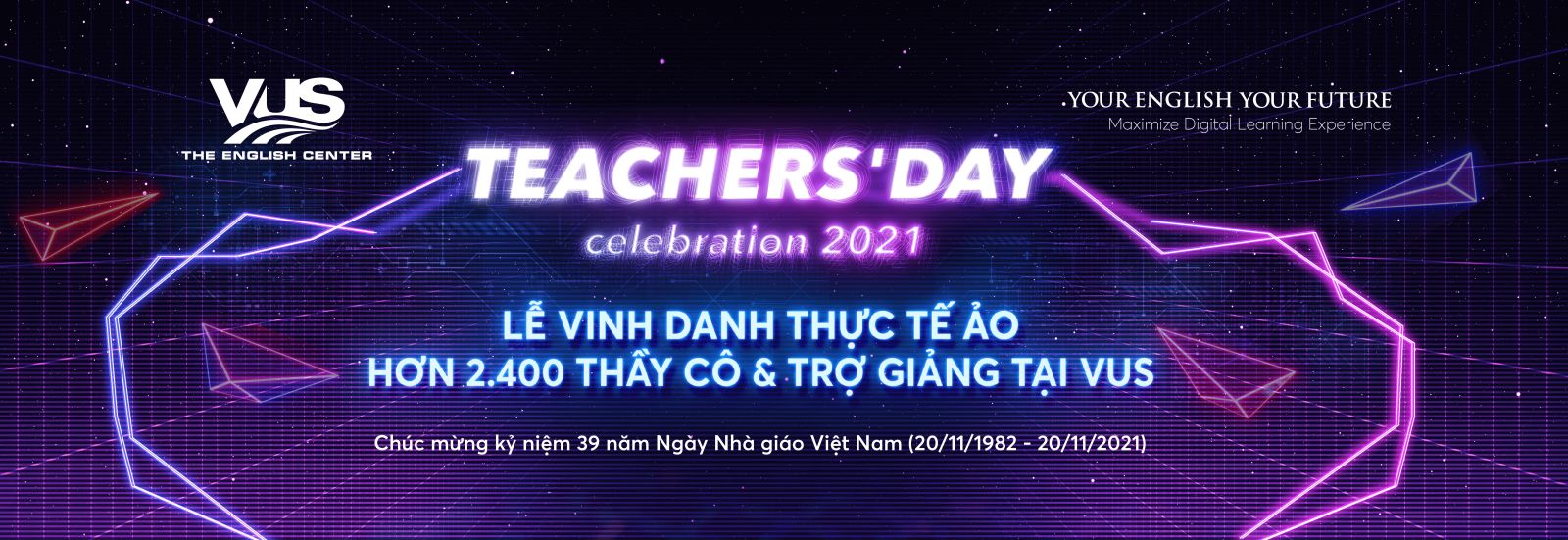 Lễ vinh danh thực tế ảo Teachers' day 2021 VUS
