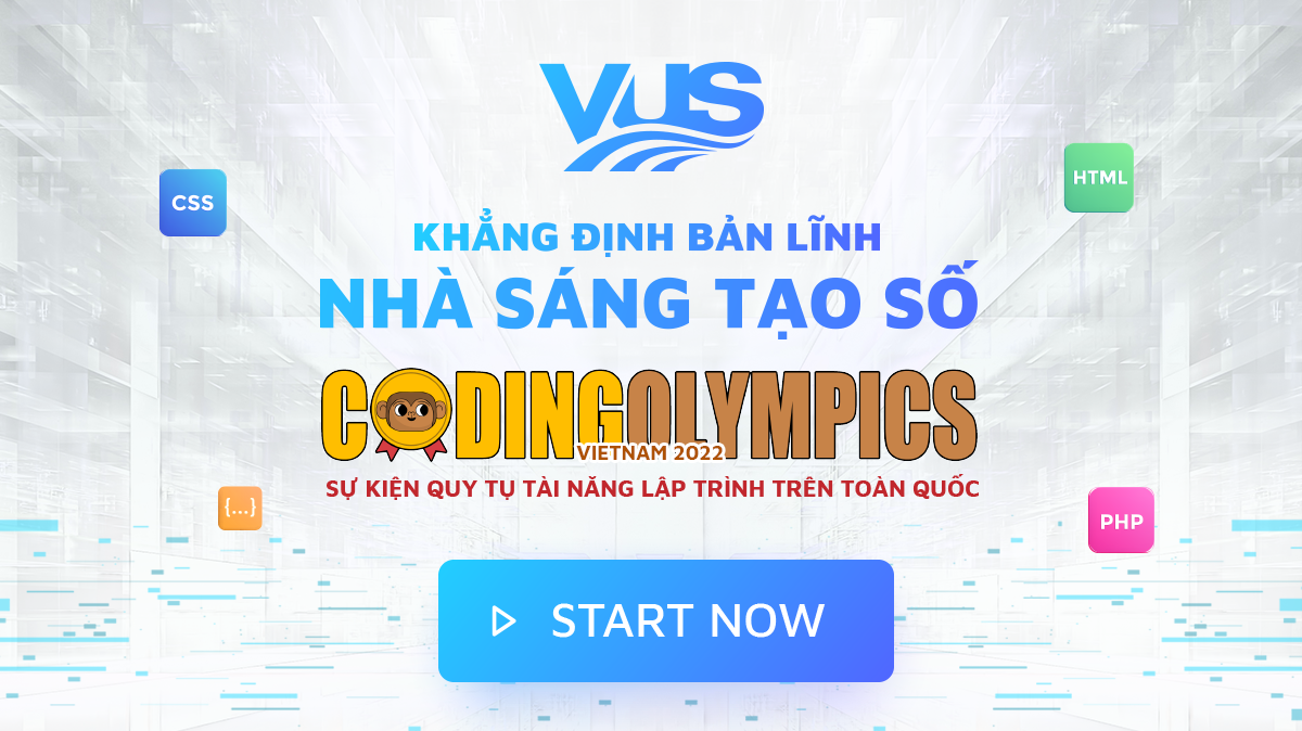 Khẳng định bản lĩnh Nhà sáng tạo số tại Coding Olympics Việt Nam 2022